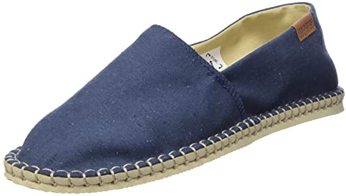 Havaianas Origine IV Wedge Espadrille-Sandale, Unisex, Blau, 39 EU schmal
