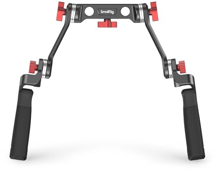 SMALLRIG Rosette Handle Kit with Rosette Extension Arm for Camera Shoulder Rig Support - 2002