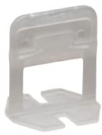 Colleoni.EU - Basi Tiranti per Piastrelle da Utilizzare con Cunei per Piastrelle Fuga Piastrelle 0,5 mm Attrezzi per Piastrellista Made In Italy 500 Pezzi