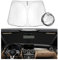 SHAOHAO Compatible con Mercedes C-Clase W206 C205 W205 2021-2024 Parasol Plegable Protección UV y Calor Parasol Parabrisas Mercedes W167 Accesorios
