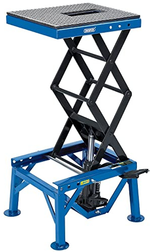 Draper 70212 Hydraulic Motorcycle Scissor Lift, 135kg