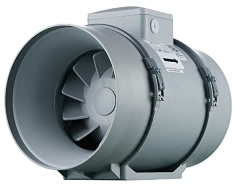 VENTS Halbradialer Rohrlüfter TT Pro 250 U mit Drehzahlregler & Thermostat