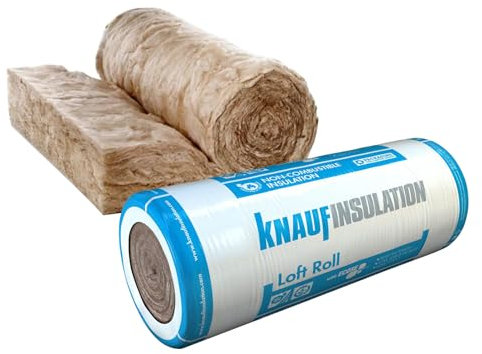 Knauf Loft Insulation roll Floor roof Lagging (1, 200mm)