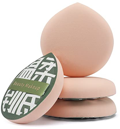 FERYES Großer Tropfen Puderquaste für Puder Foundation & Concealer, Makeup Setting - Puderquaste für losen Puder, Kosmetik, 1 PCS