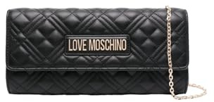 Moschino Borsa donna Love spalla/tracolla trapuntata nero galv. oro BS24MO102 JC4294 Piccola