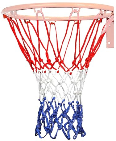 Basketnät för Hoop | Standard Basketball Competition Ersättningsnät - barn vuxna inomhus utomhus slitstarkt basketbollspelnät för PE-klass, arenor