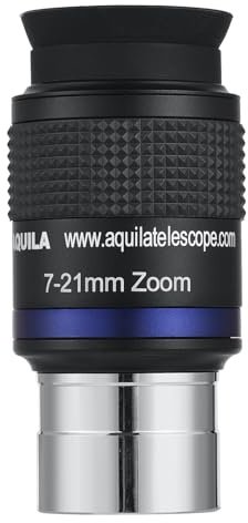Solinder Questo oculare zoom in metallo pieno 7-21 è un oculare telescopico ad alta definizione, zoom in metallo pieno 7-21 pollici, ingrandimento elevato, accessori per telescopi astronomici,