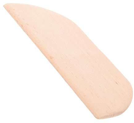 OFFSCH 2 Piezas De Espátulas De Madera De Haya para Hornear Tabla para Raspar Harina para Pizza Pan Y Pasteles