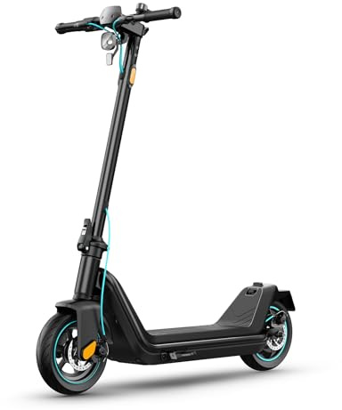 Odys Alpha X5 Pro E-Scooter mit Deutscher Straßenzulassung (max. 20 km/h, bis zu 50km Reichweite, bis zu 20% Steigungen, 10,5'' Luftreifen, max. 120kg Belastung, Display & App-Anbindung, klappbar)