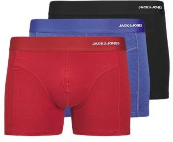 JACK & JONES Jacnyjah Bamboo Trunks Lot de 3 Boxers Sn