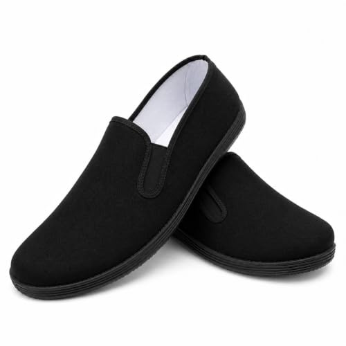 Martial Arts Cloth Shoes Chinese Traditional Tai Chi Kung Fu Footwear Men's Women's Canvas Shoes