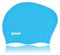 ipow Hochwertige Silikon Badekappe Bademütze Badehaube für Lange Haare gesund und warm Swim Cap (Himmelblau)