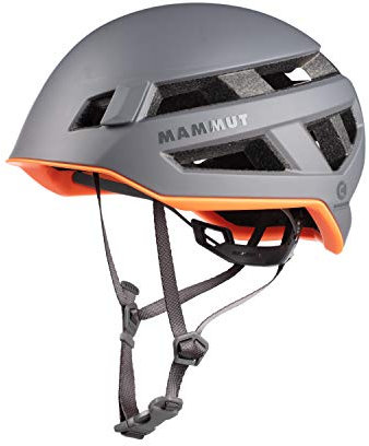 Mammut Crag Sender Helmet | Kletterhelm für Damen und Herren, Ausrüstung für Bergsteiger | Titanium, 52-57 cm