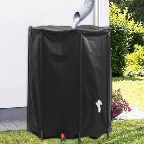 Hogar y jardín, depósito de agua para muebles con grifo plegable de PVC de 750 L