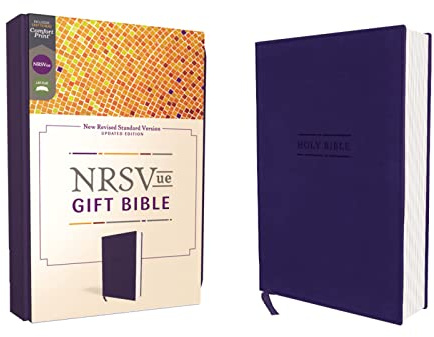 NRSVue Holy Bible: New Revised Standard Version, Gift Bible, Blue, Leathersoft, Comfort Print