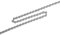 Shimano Unisex – Erwachsene NX 10 Kette, Silber, 1/2X1/8 114 GL SI