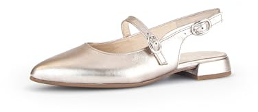 Gabor Slingpumps, dam klackskor, Puder 62, 39 EU