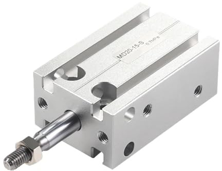 MD6/10/16/20/25/32 pneumatiska domkrafter, 5–60 mm (Stroke 5 mm, MD6 (Bore 6 mm)