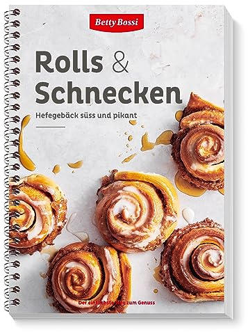 Betty Bossi Rolls & Schnecken Backbuch Gebäck Backen Buch
