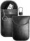 MONOJOY Abschirmtasche-Tasche für Auto-Funkschlüssel,Autoschlüssel Hülle 2er-Set,Faraday Bags,keyless go Schutz,Autoschlüssel Schutz Keyless,Auto Diebstahlschutz,Schlüsseltasche Schwarz,Auto zubehör