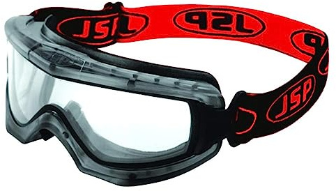 JSP EVO Lunettes-Masque Double Écran, UV, Anti-Buée | Double écran réduit la buée et améliore le confort dans les environnements exigeants. EN 166.