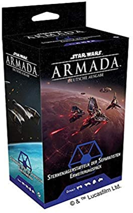 Atomic Mass Games, Star Wars: Armada – Sternenjägerstaffeln der Separatisten, Erweiterung, Tabletop, 2 Spieler, Ab 14+ Jahren, 120+ Minuten, Deutsch