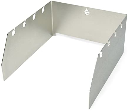 Grillrost.com Das Original Edelstahl Windschutz und Spießhalter | für alle Rösle Grills - massiv & Nicht gesteckt