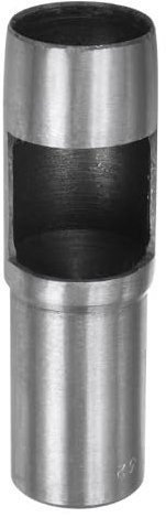 sourcing map Hollow Punch for Leather 32mm Round Hole Punch Tool for Belt Puncher Carbon Steel Single Punch for Watch Belts Cut Leather Craft Rubber Paper Fabric Plastic Soft Material