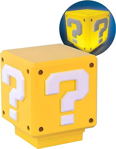 LOUHH - Lámpara de marcha marítima de 2024 – Mario Nightlight con efectos de sonido adecuado para regalos de Navidad, decoración de habitación infantil – como regalo para niños y fans