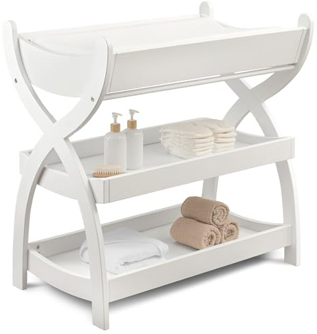 Comfy Cubs Baby Changing Table - Baby Change Table, White