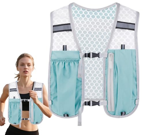 Birtern Laufwasserweste, atmungsaktive Trinkweste, Sporttasche, Brusttasche, stabile Blase für Joggen, , Wandern, Radfahren, Klettern, Camping