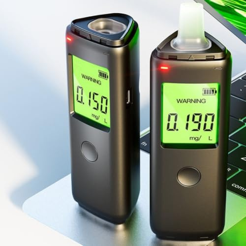 Digital alkoholtestare, högupplöst displaysensorteknik, kompakt bärbar ABS-konstruktion för personlig andeanalys hem