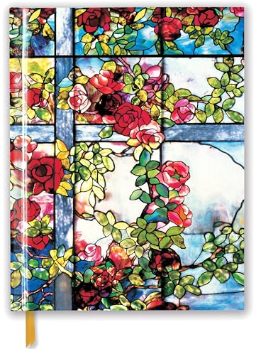 Tiffany Blank Sketch Book: Trellised Rambler Roses