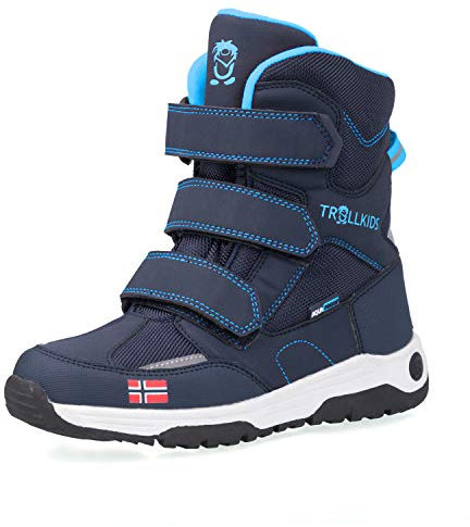 Trollkids Kids Lofoten Winter Boots 33, navy/blue