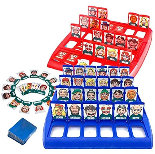 Adivina quién juego para niños, divertidos juegos de adivinanzas familiares para e hijos juguetes educativos para niños y adultos, haciendo que Adivina que soy quien juegue juego de mesa