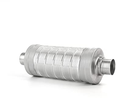 Autoterm Warmluftschalldämpfer Telefonieschalldämpfer Schalldämpfer 60mm für Warmluftschlauch der Standheizung Luftheizung