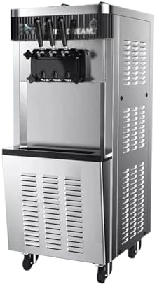 WAOCEO Gelatiera Macchina for Gelato Commerciale Completamente Automatica Macchina for Gelato al Latte Macchina for Gelato Stalla Macchina for Cono Dolce Macchina per Il Gelato