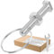 20-Pack Cropped Head Greenhouse Bolt and Ring Sets, Create Tying Points Accessories, Aluminium Bolts, Stainless Steel Nut