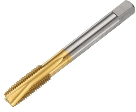 QUARKZMAN 3/8-24 UNF B2 Spiral Point gängskärare, skruvgänga skärverktyg, titanbelagd 6542 höghastighetsstål maskiner gängborr gängskärare bit