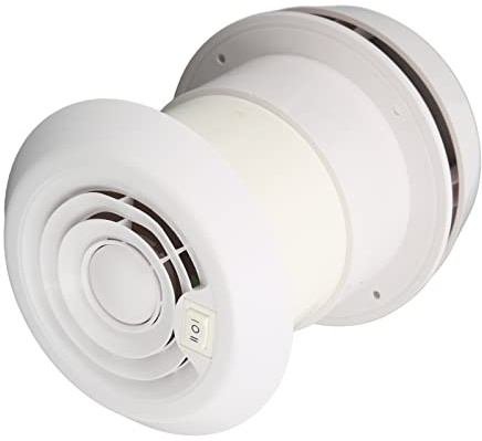 ZAICOLER Extractor de Techo de 12V para Autocaravanas, Caravanas, Yates, de Ventilación con Energía Solar con Red a Prueba de Polvo, Volumen de Aire de 24CFM