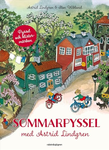 Sommarpyssel med Astrid Lindgren : med klistermärken