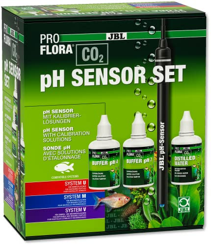 JBL - PROFLORA CO2 pH Sensor Set pH-Elektrode für Aquarien-Wasseraufbereitung