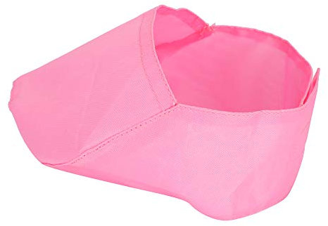 Suministros de Limpieza para Lavar, Cubierta Rosa para bozal para Gatos, Cubierta para Ojos de Gato para Mascotas, Boca para Ojos para Mascotas(S)
