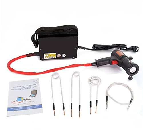 Magnetisches Induktionsheizgerät-Set, Hochtemperatur-Handheizgerät, 1500 W, flammenloses Werkzeug zum Entfernen rostiger Schraubenbolzen, 110 V (220 V)