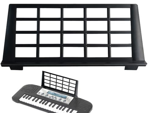 Keyboard Music Sheet Holder, Keyboard Piano Tabletop Bookshelf, Electronic Sheet Music Stands, Portable Music Stand, Keyboard Music Score Stand,Music Rest Sheet Music Stand, Keyboard Parts