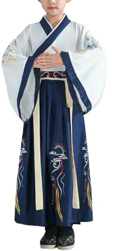 Kimono Japonais Enfants, Deguisement Fille Garçon, Robe Yukata Geisha Peignoir pour Spa, Enfants Déguisements Cosplay Ensemble De Costumes #0318Y