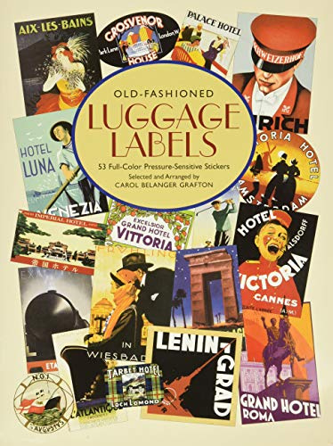 Old-Fashioned Luggage Labels (Dover Stickers)