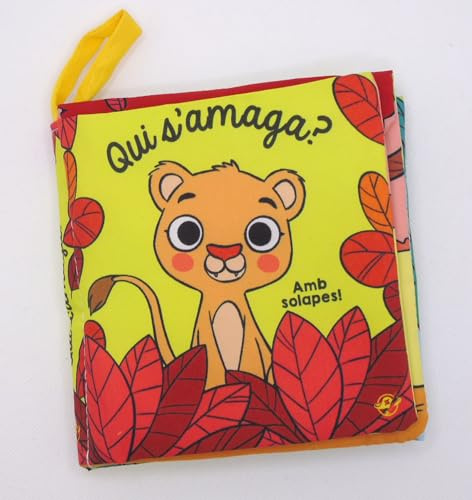 Contes per a bebès - Qui s'amaga?: Llibre de tela suau per a nadons entre 0 i 36 mesos. Interactiu, amb solapes, paper cruixent i un mirall!: 3
