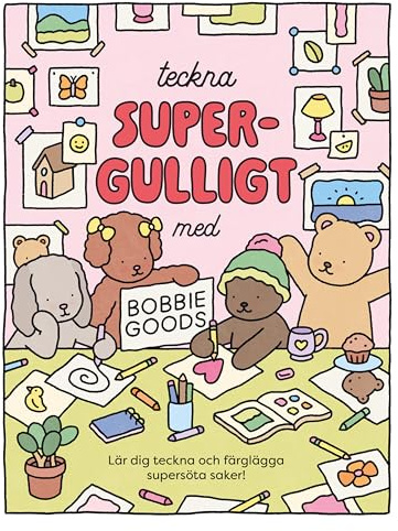 Teckna supergulligt med Bobbie Goods. Lär dig teckna och färglägga supersöta saker