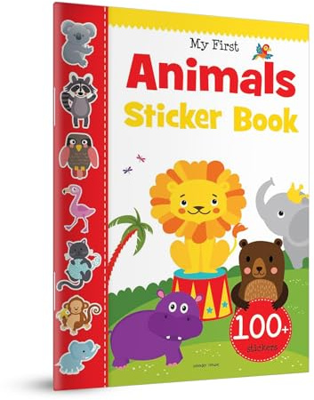 My First Animal Sticker Book: Exciting Sticker Book With 100 Stickers (My First Sticker Books)